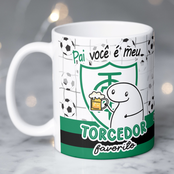 CANECA DIA DOS PAIS FLORK TORCEDOR
